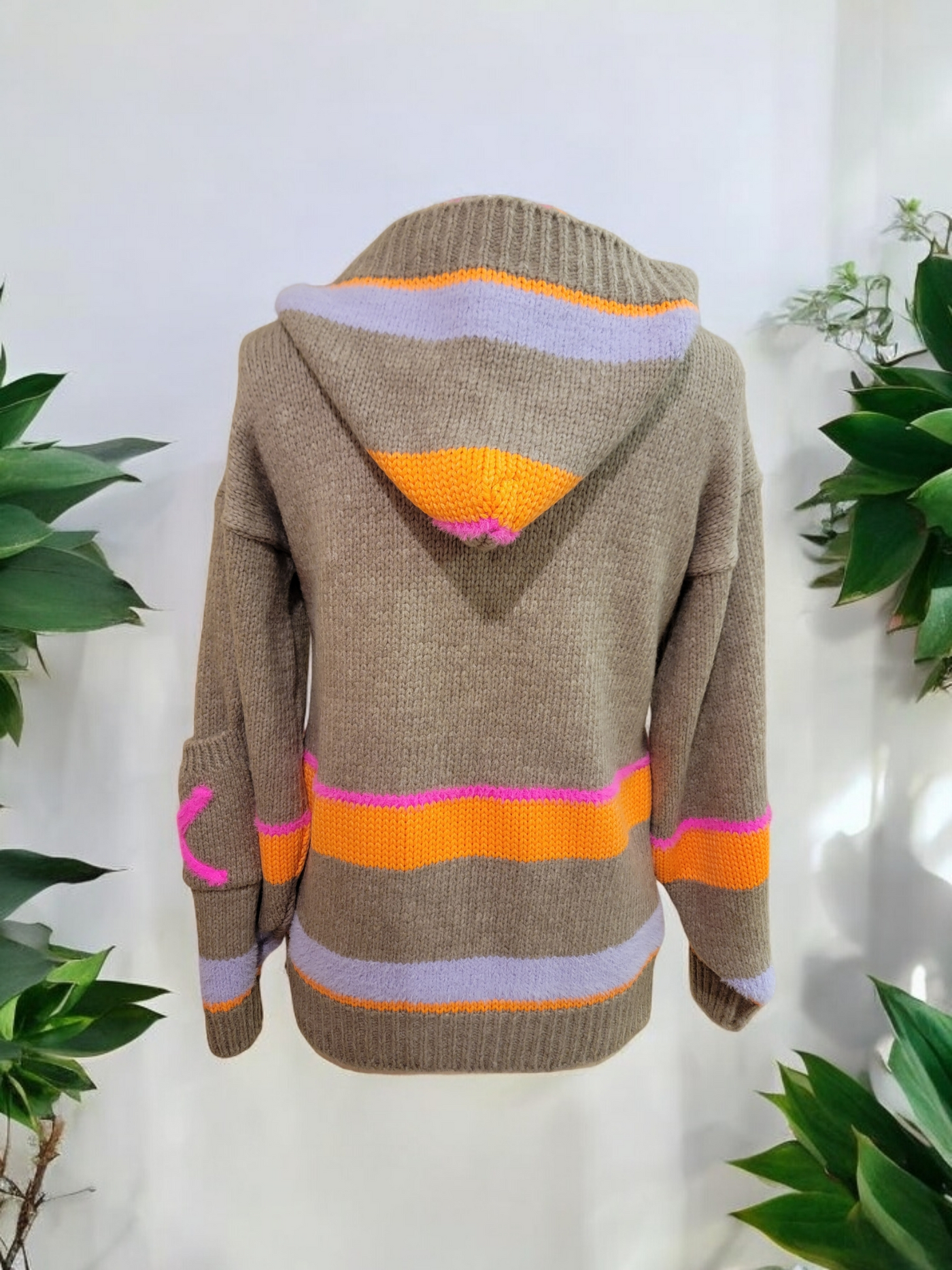 Short open front Cardigan