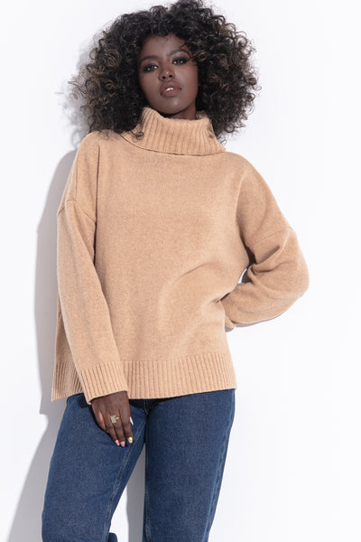 Wool oversize sweater